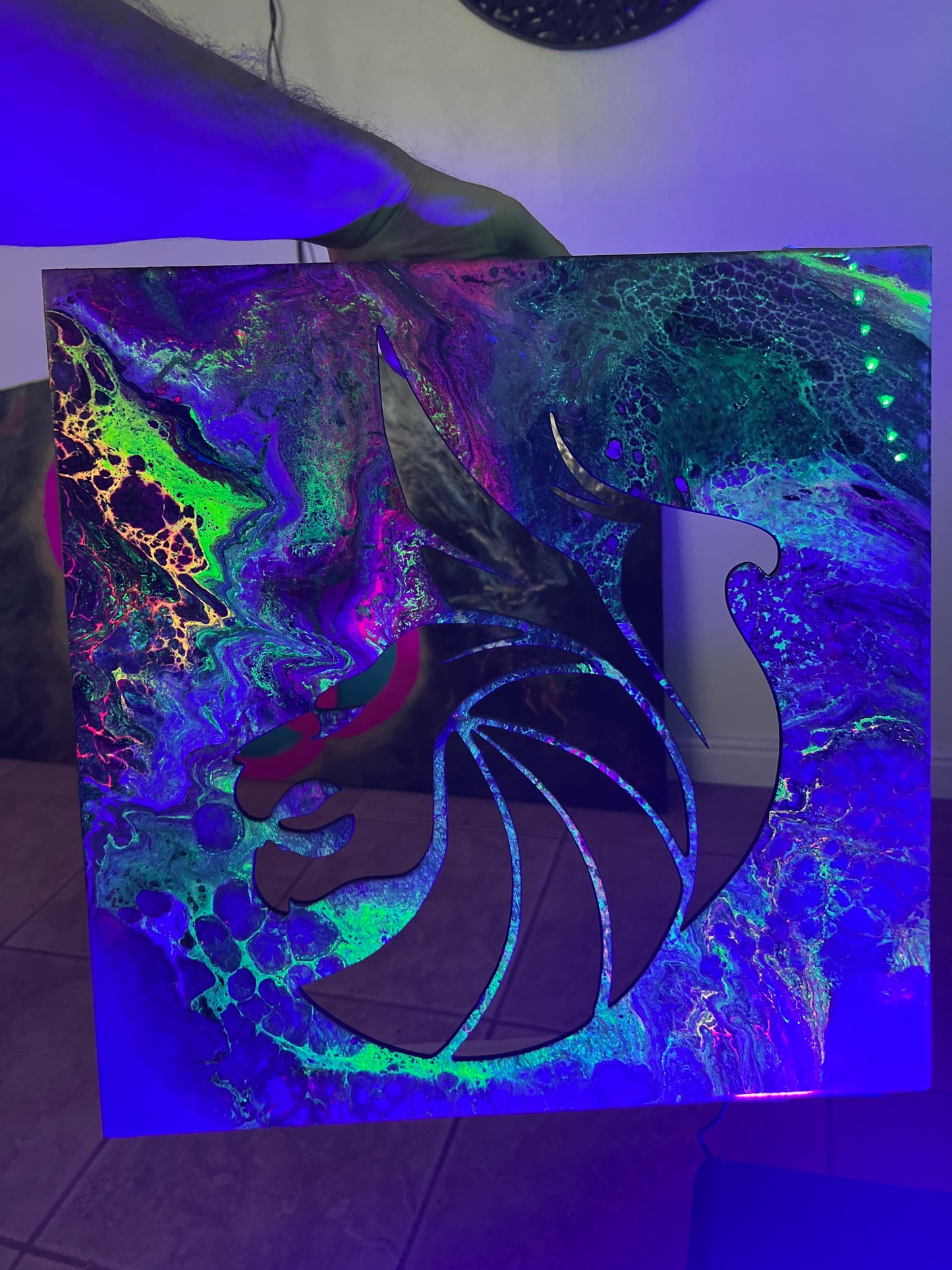 Seven Lions + Illenium RGB Backlit Cutout