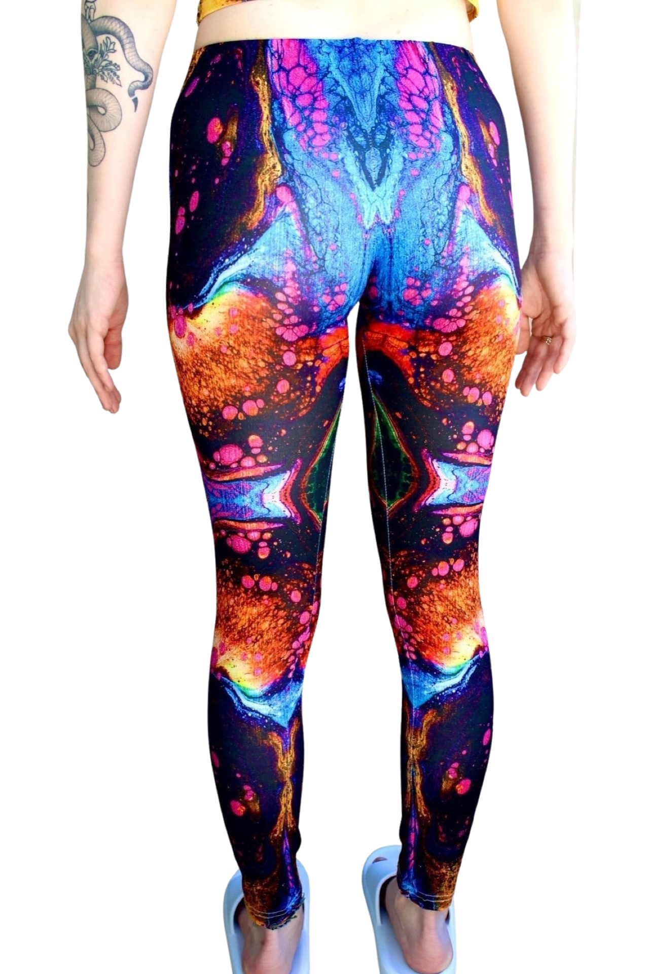 "A Galaxy Of Metal" Leggings