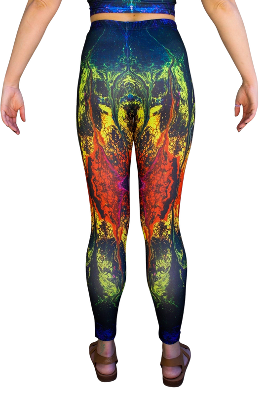 "A Rainbow In The Dark" Leggings