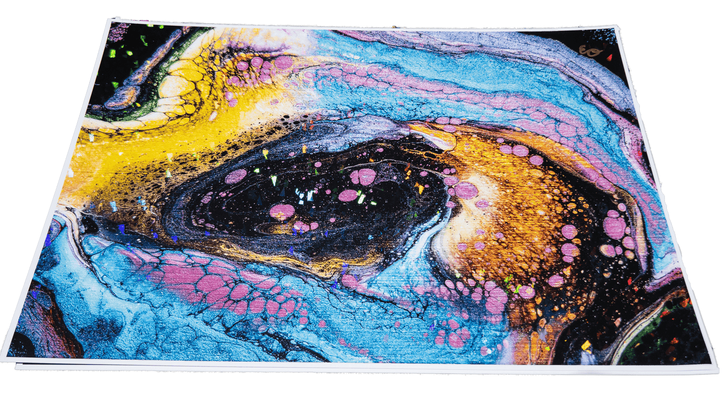 "A GALAXY OF METAL" PRINT (HOLO & GLOSS) - Prints - The Pour Hippy