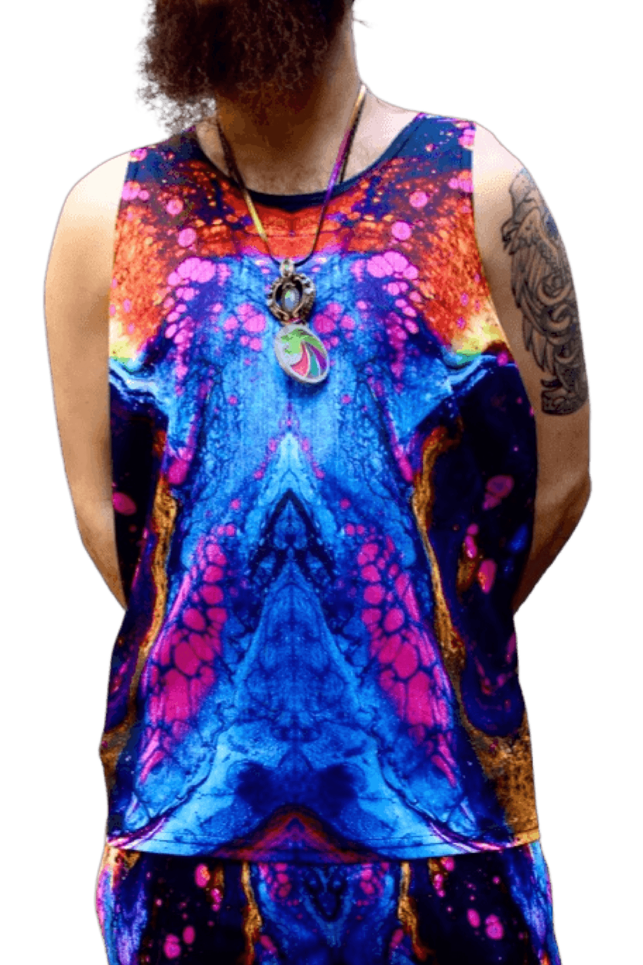 "A Galaxy Of Metal" Unisex Tank Top - Pour Hippy Drip - The Pour Hippy