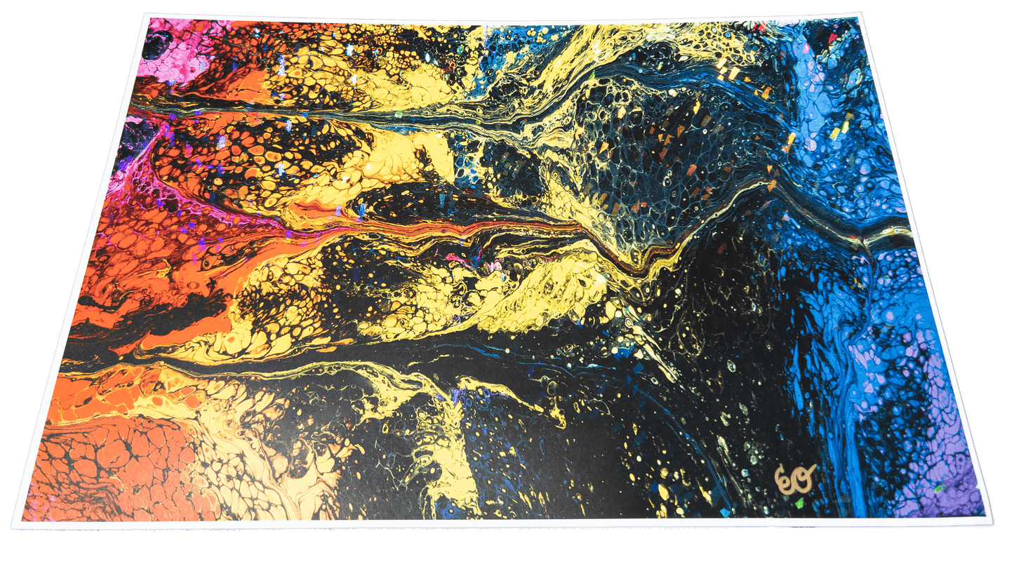 "A RAINBOW IN THE DARK" PRINT (HOLO & GLOSS) - Prints - The Pour Hippy