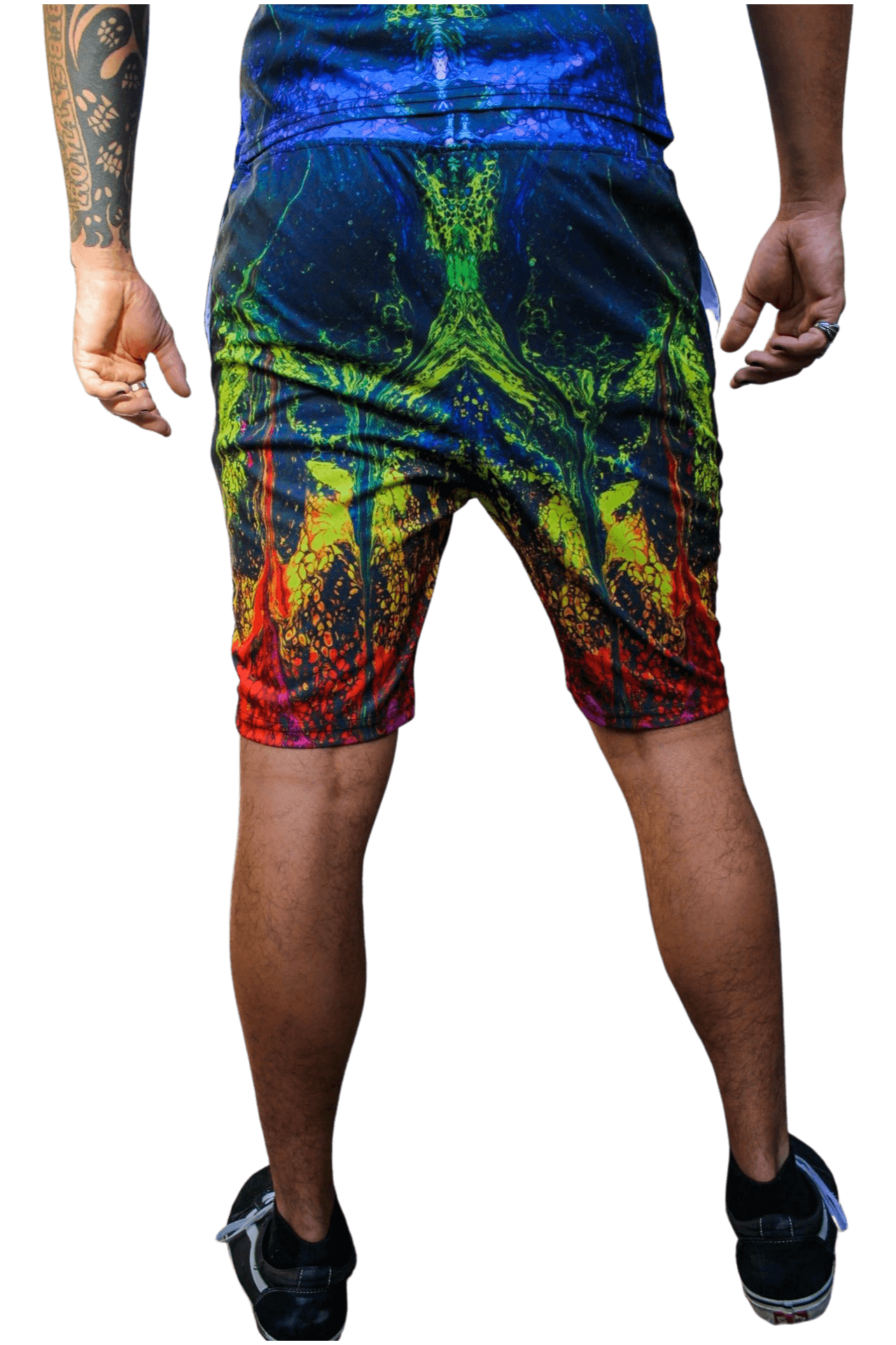 "A Rainbow In The Dark" Shorts - Pour Hippy Drip - The Pour Hippy