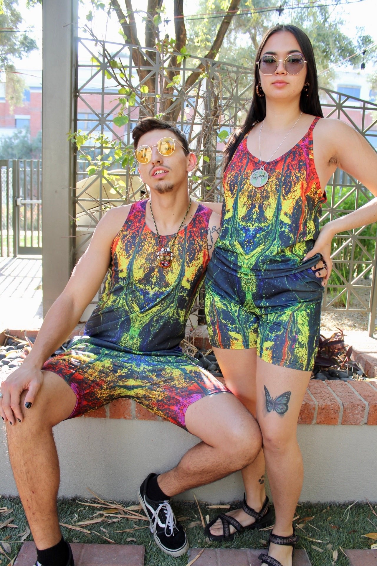 "A Rainbow In The Dark" Unisex Tank Top - Pour Hippy Drip - The Pour Hippy