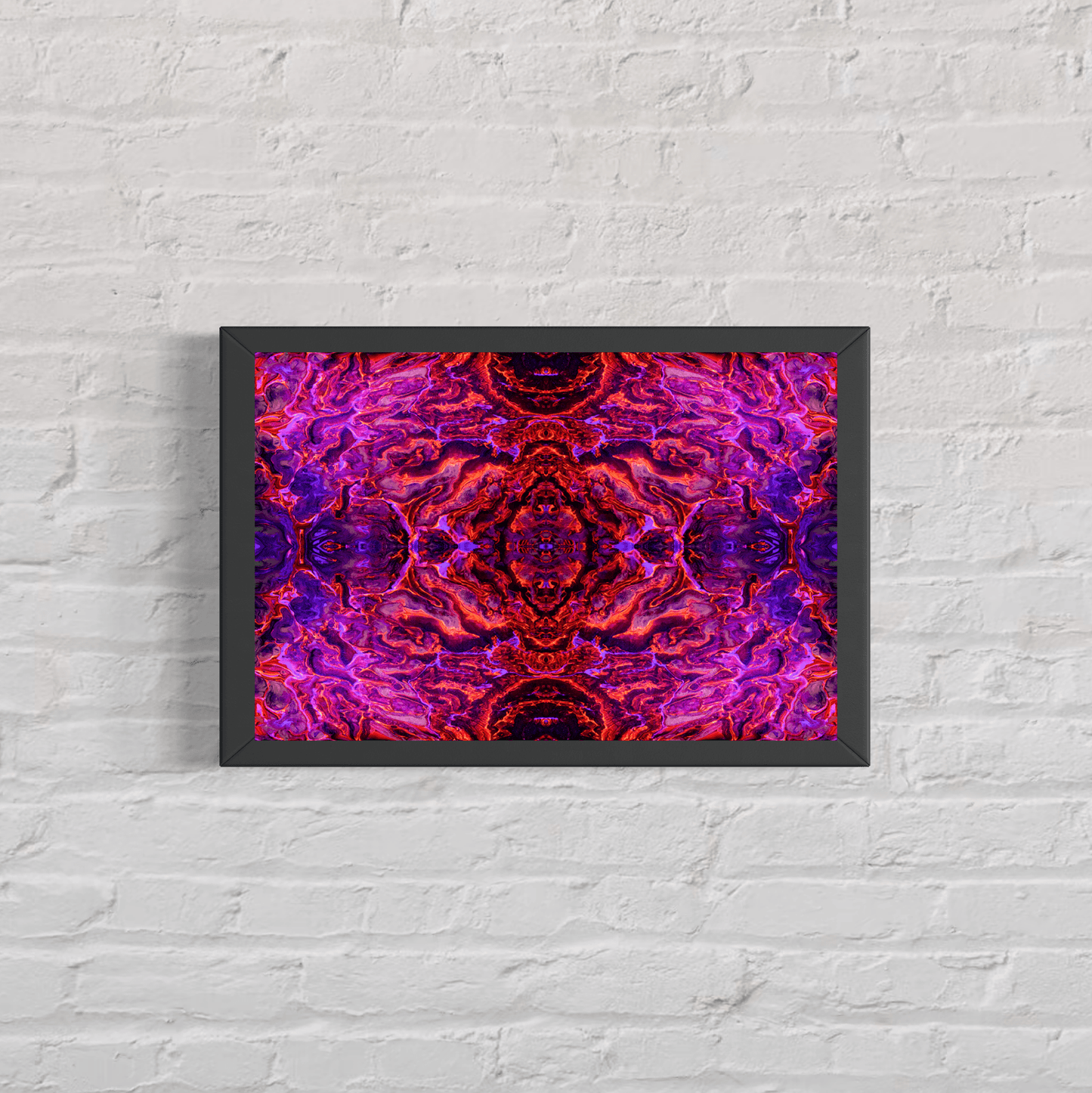 "BIRTH OF A PHOENIX UV RORSCHACH" PRINT (HOLO & GLOSS) - Prints - The Pour Hippy