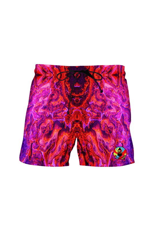 "Dark Phoenix" Shorts - Pour Hippy Drip - The Pour Hippy