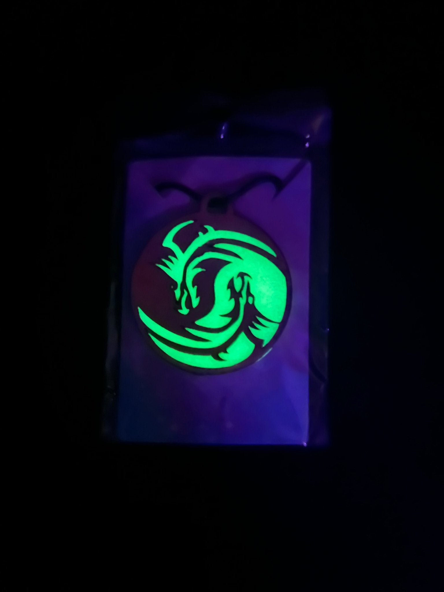 Green Glow In The Dark Pendants - Pour Hippy Drip - The Pour Hippy