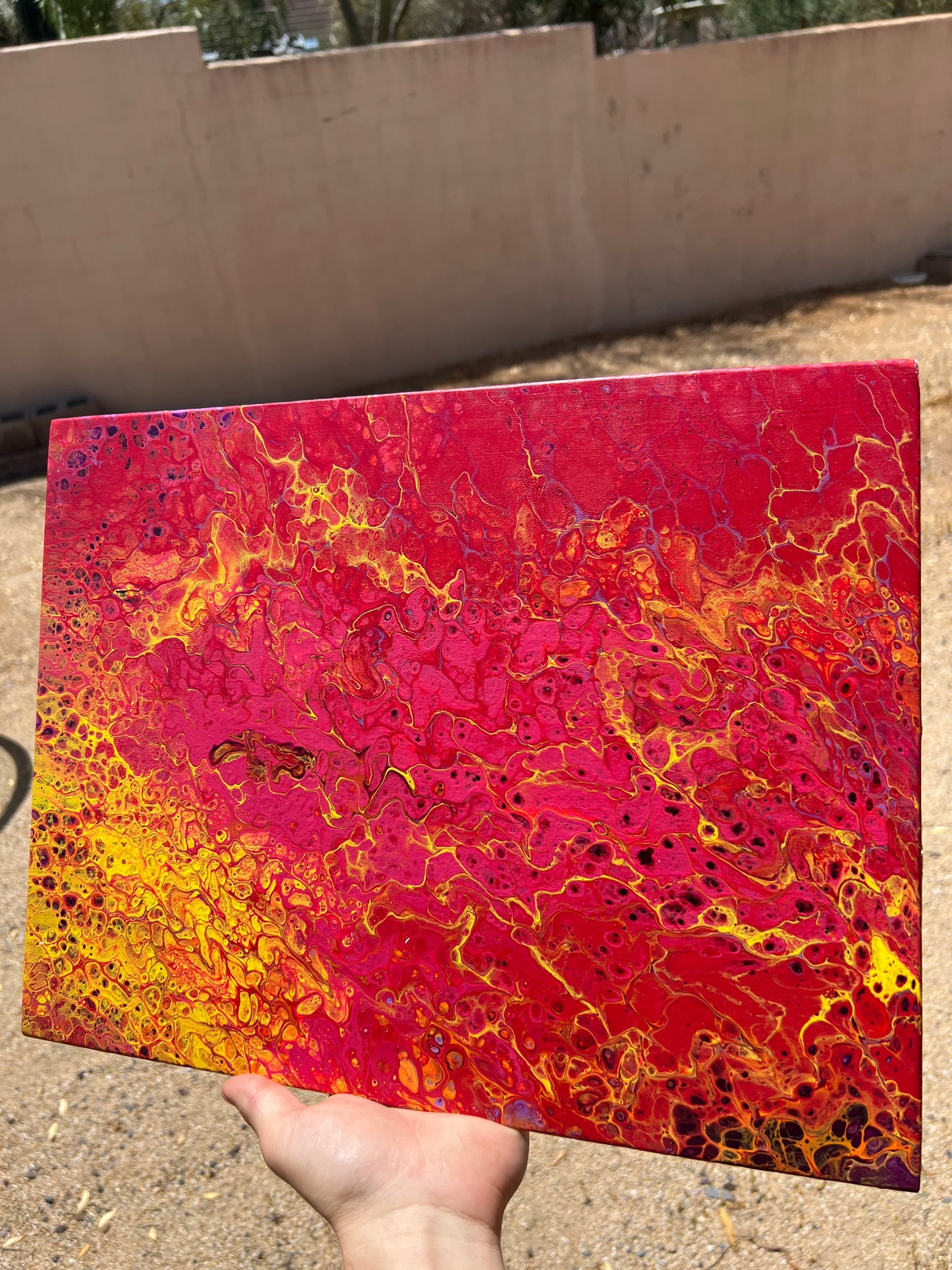 "A LOVELY TRIP" - Original Pour Art - The Pour Hippy