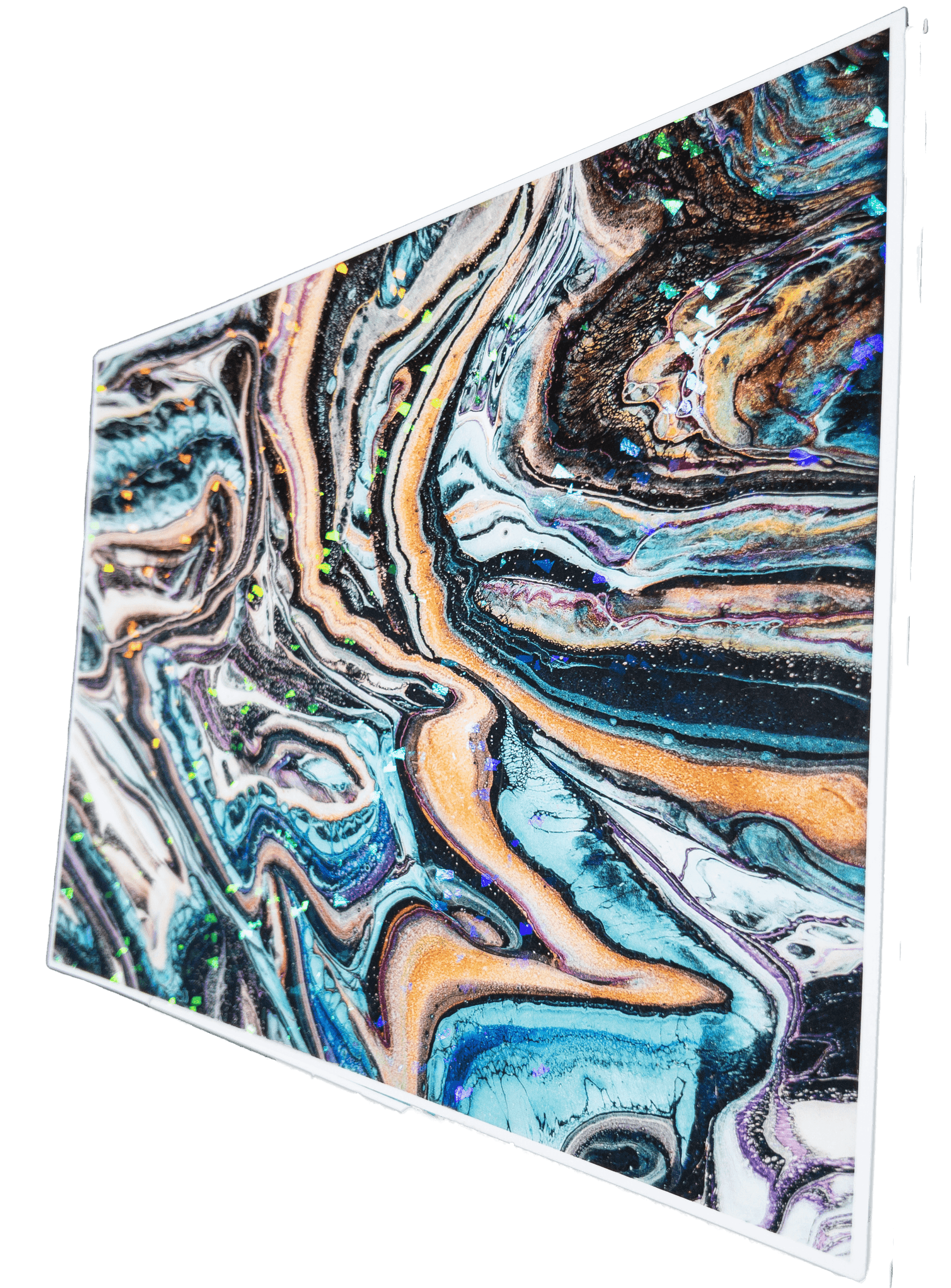 "INTERDIMENSIONAL GENESIS" PRINT (HOLO & GLOSS) - Prints - The Pour Hippy