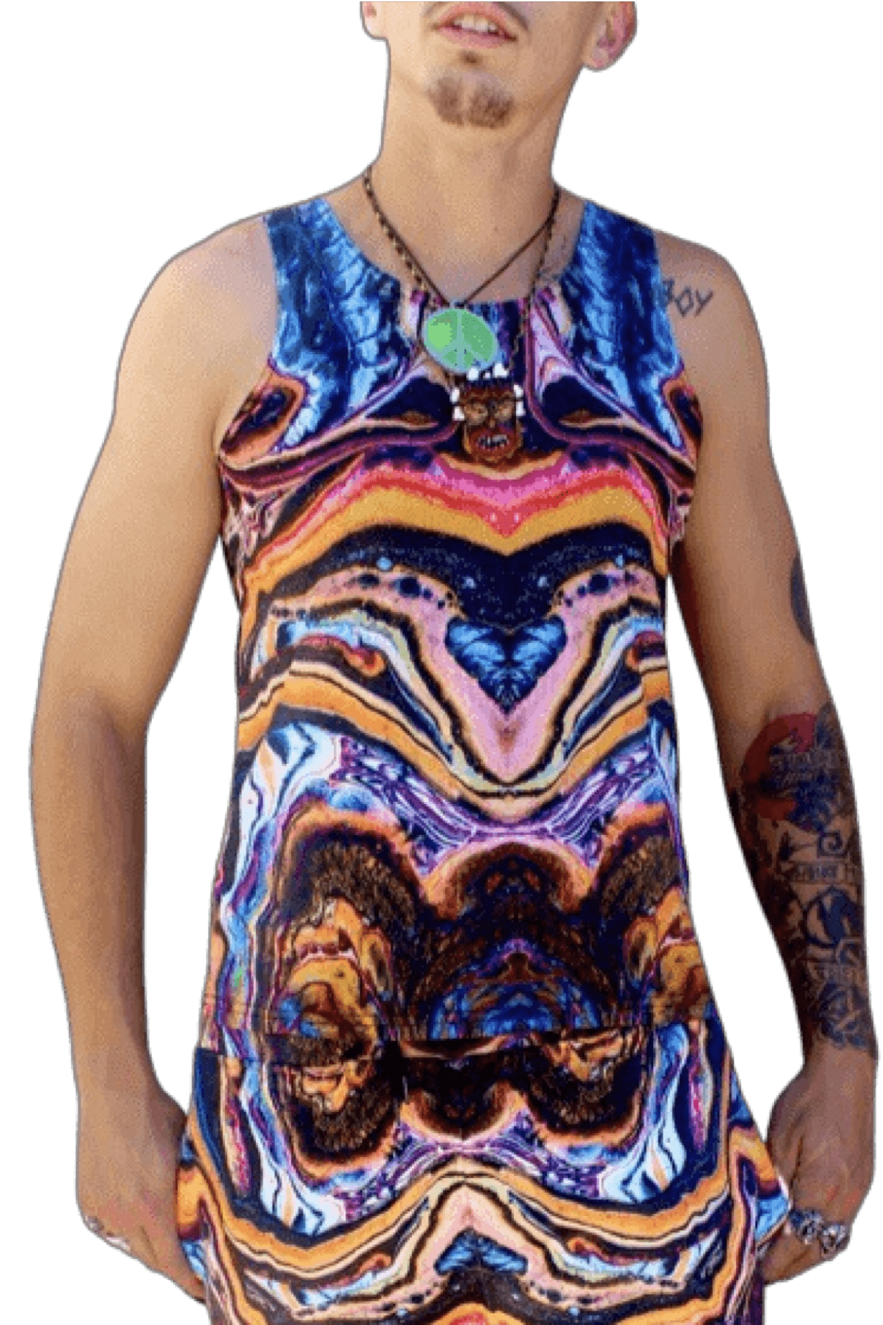 "Interdimensional Genesis" Unisex Tank Top - Pour Hippy Drip - The Pour Hippy