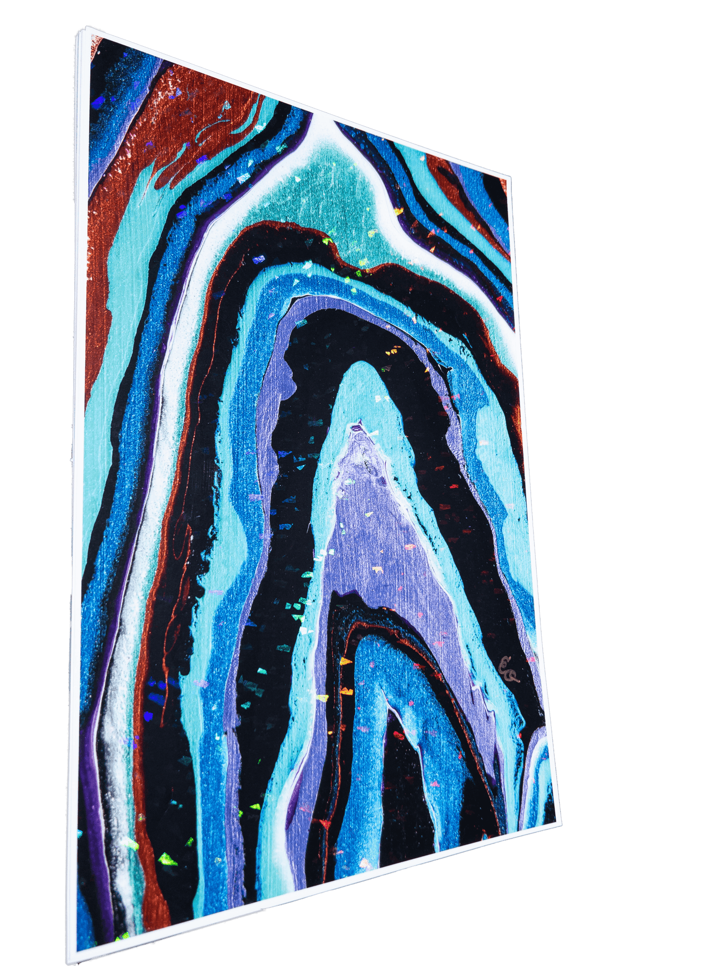 "MOJAVE TURQUOISE DAYDREAM" PRINT (HOLO & GLOSS) - Prints - The Pour Hippy