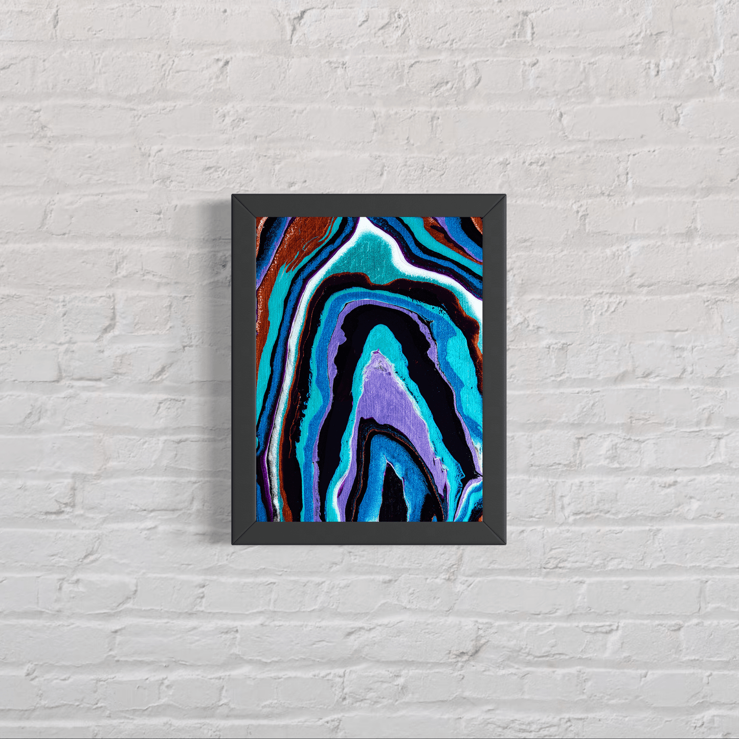 "MOJAVE TURQUOISE DAYDREAM" PRINT (HOLO & GLOSS) - Prints - The Pour Hippy