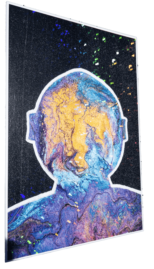 "NEGATIVE SPACE" PRINT (HOLO & GLOSS) - Prints - The Pour Hippy