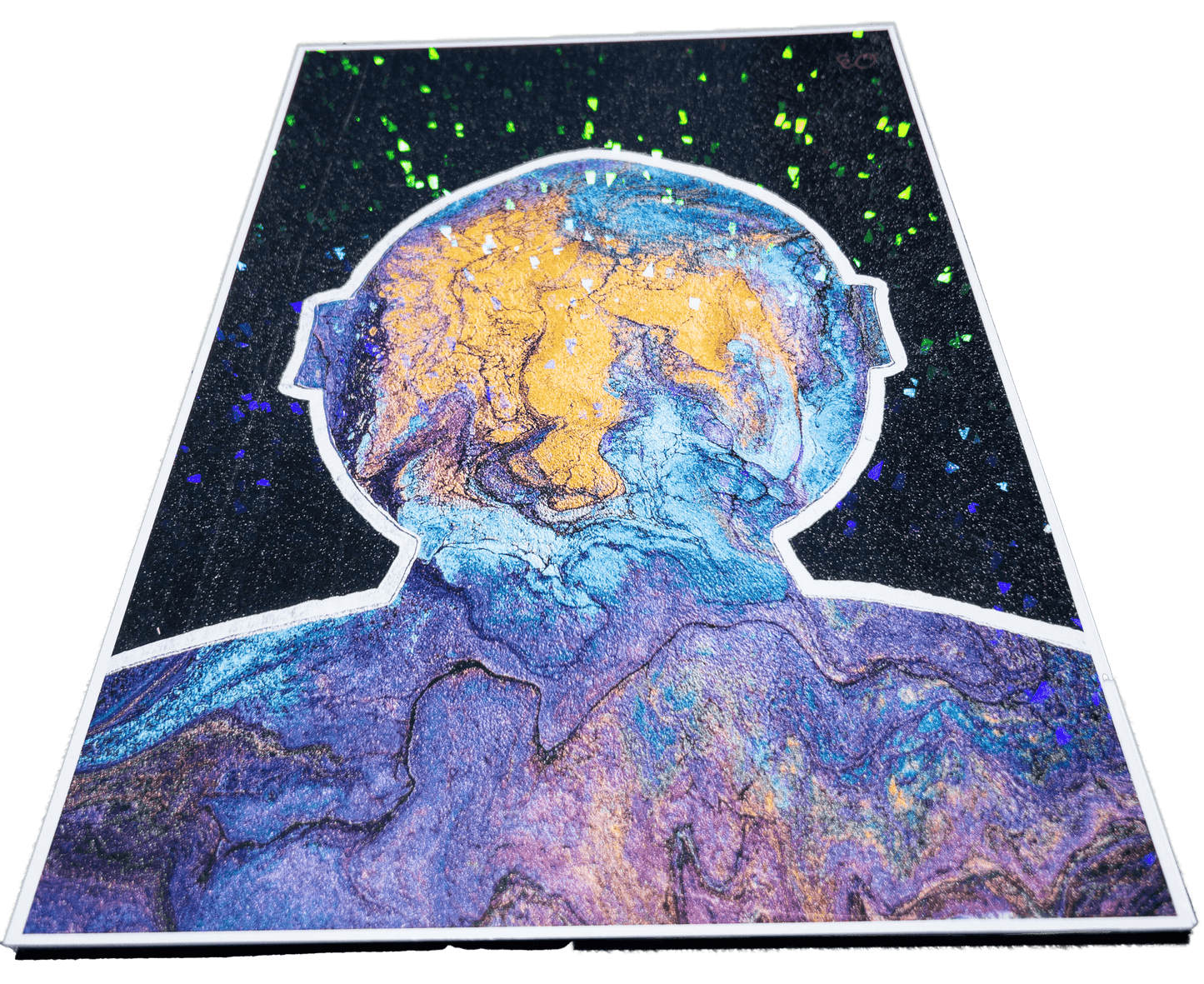 "NEGATIVE SPACE" PRINT (HOLO & GLOSS) - Prints - The Pour Hippy