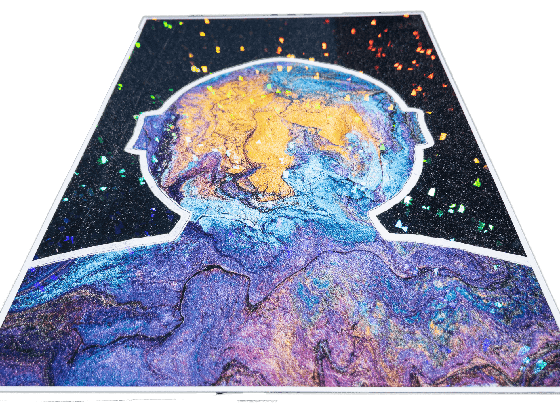 "NEGATIVE SPACE" PRINT (HOLO & GLOSS) - Prints - The Pour Hippy