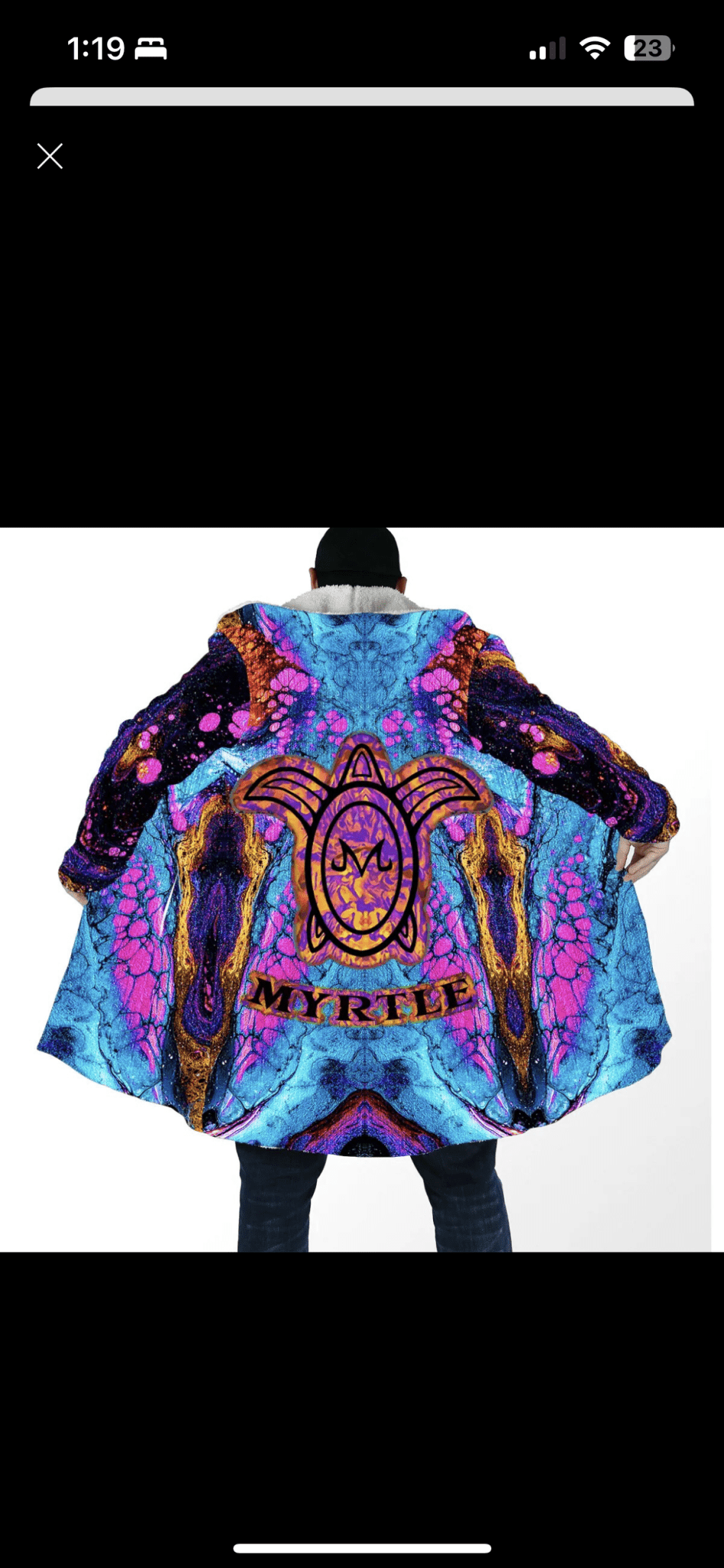 Preorder Custom Cloak - Pour Hippy Drip - The Pour Hippy