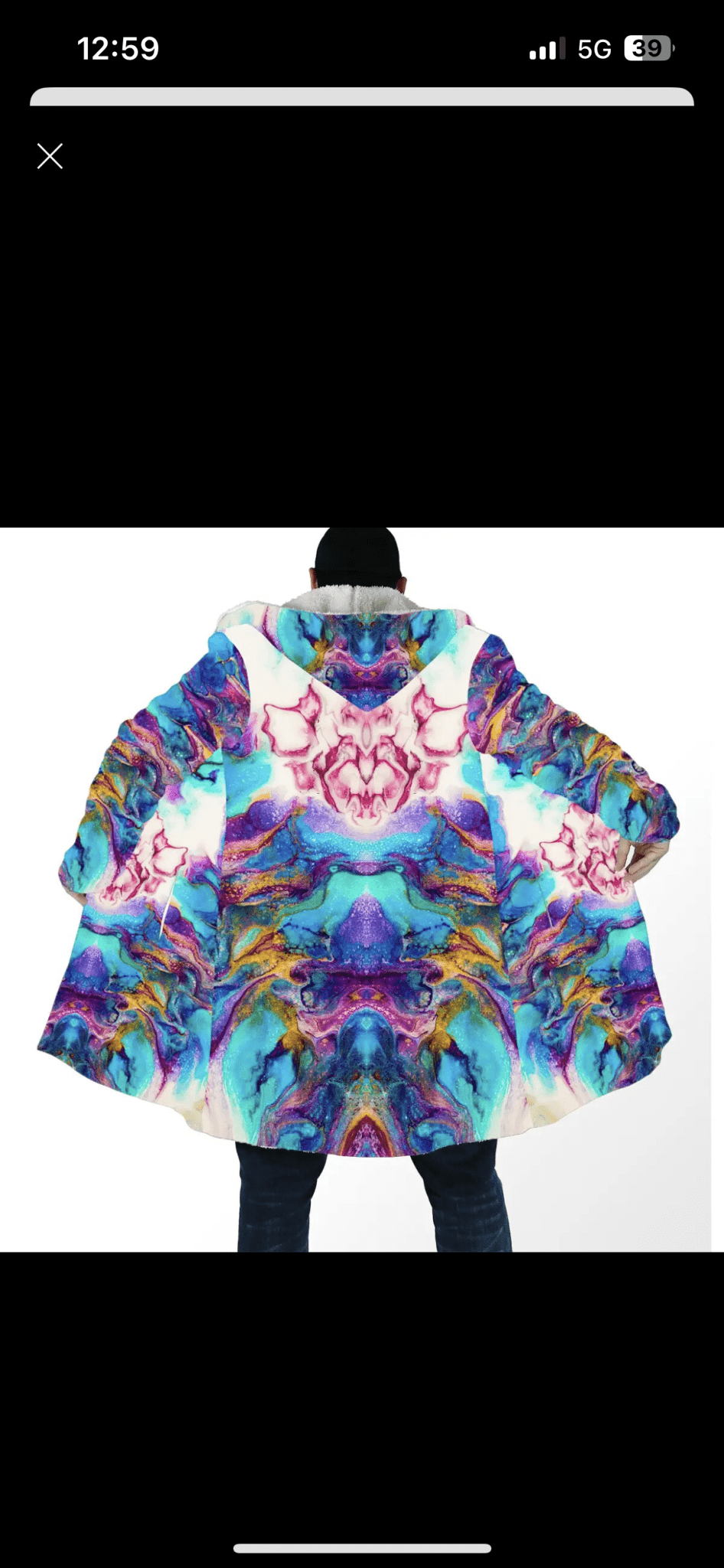 Preorder Custom Cloak - Pour Hippy Drip - The Pour Hippy