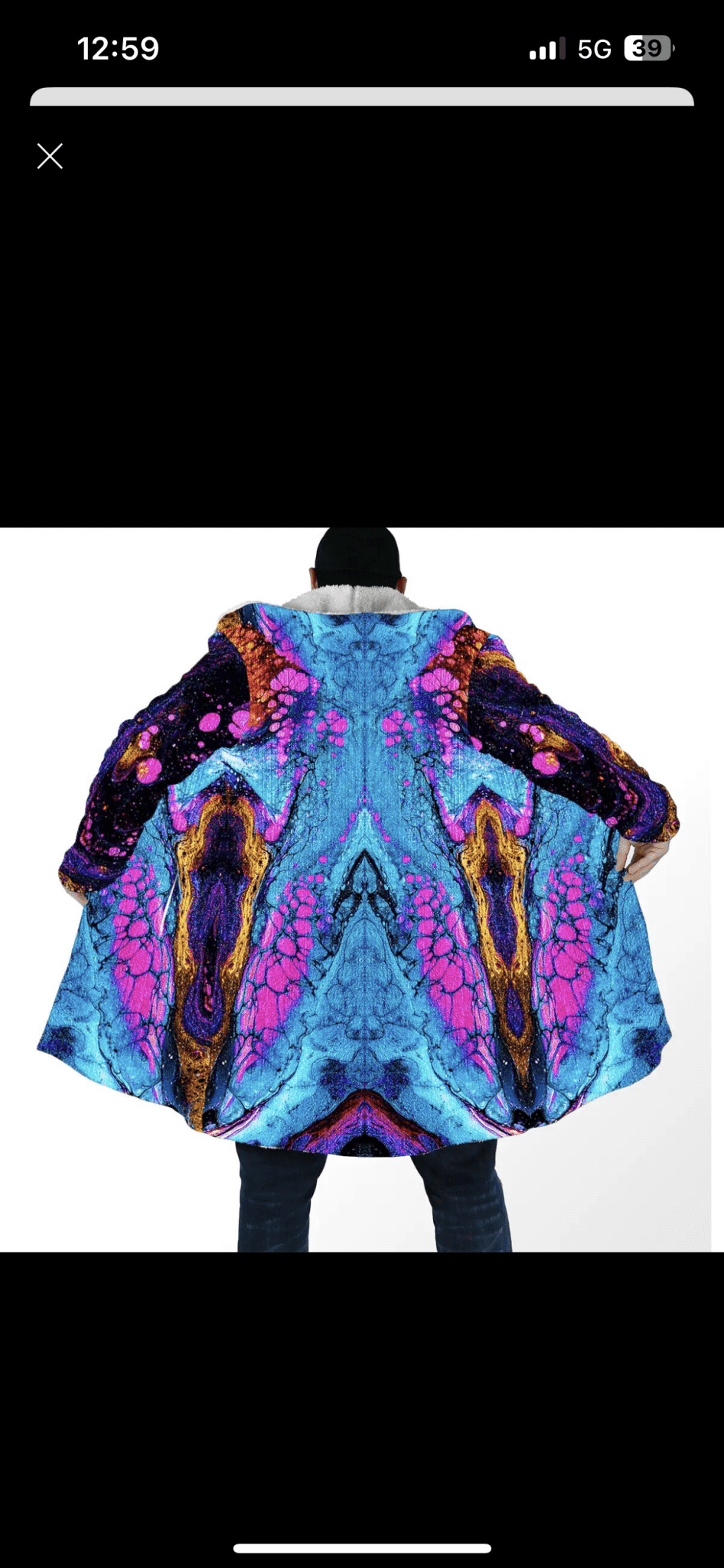 Preorder Custom Cloak - Pour Hippy Drip - The Pour Hippy